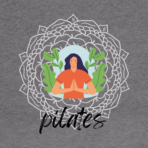 Pilates is my joy, Keep Calm & Pilates T-shirt Coffee Mug Apparel Hoodie Sticker Gift by FashnDesign